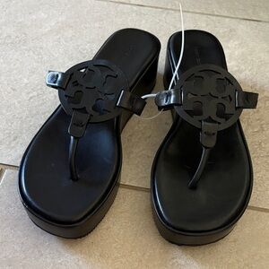 Tory Burch Mille Wedge Sandals